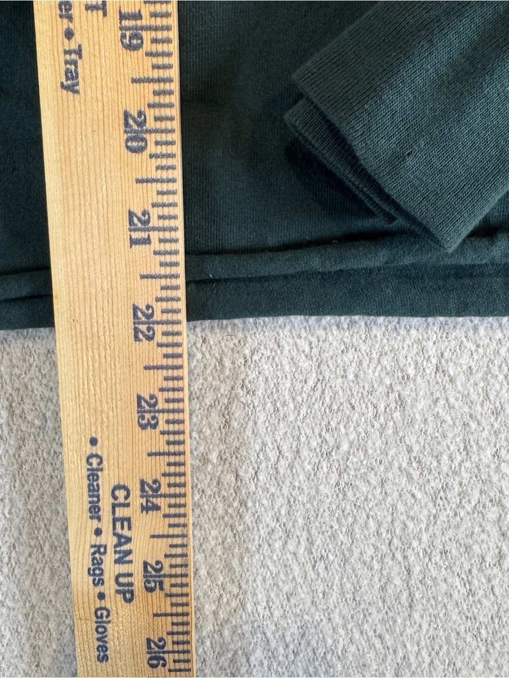 Montana‎ Think Outside Graphic Long Sleeve Tee Womens L Forest Green Crop Nature - Picture 7 of 8
